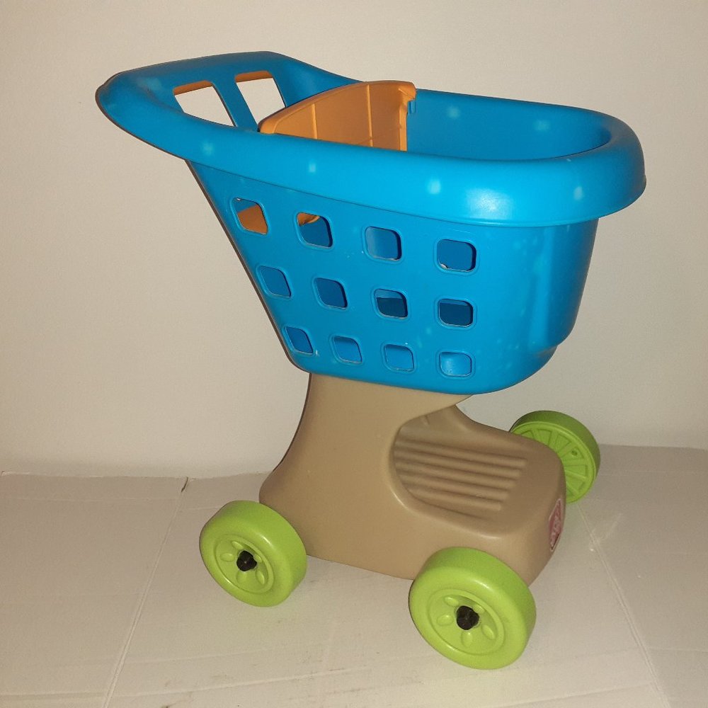 Step 2 Little Helpers Shopping Cart Blue